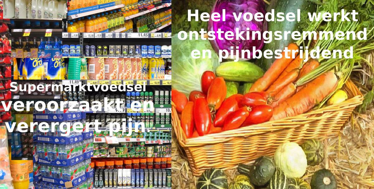 supermarktvoeding vs hele voewding
